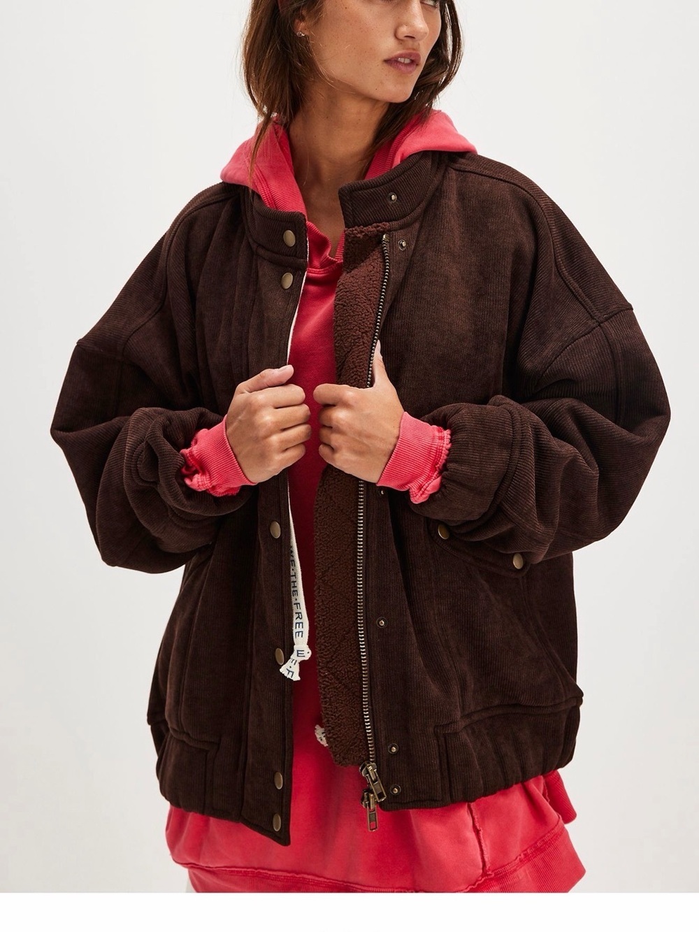 Free People Aviator Jacket